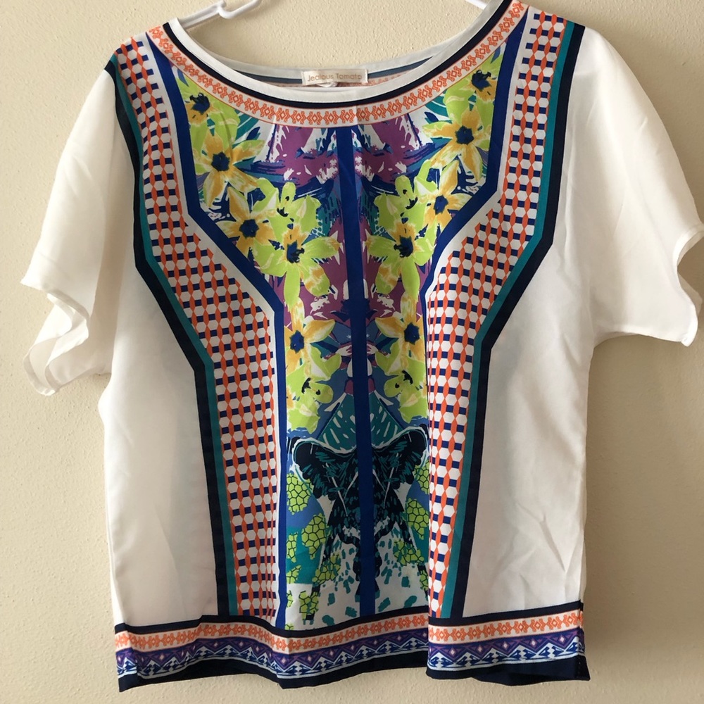 Colorful, Lightweight Blouse